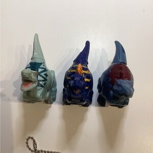 Hasbro Jurassic World Magnetic Brawlasaurs Battle figures Lot of 3